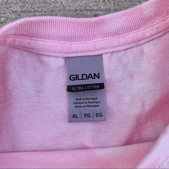 Light Pink Oversized Tie Dye T-Shirts NWT - Picture 5 of 6